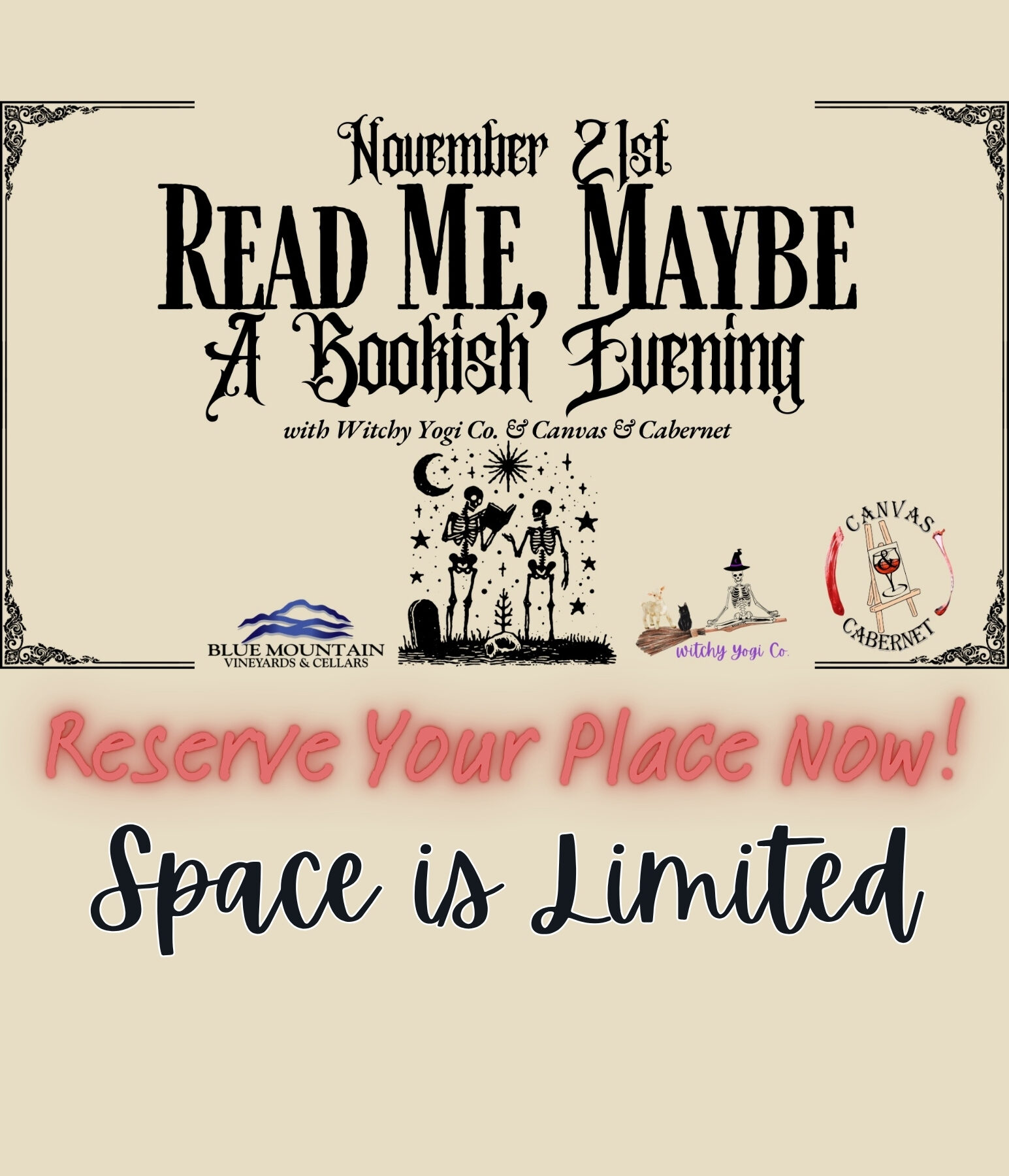 Read Me, Maybe – Friday, November 21st