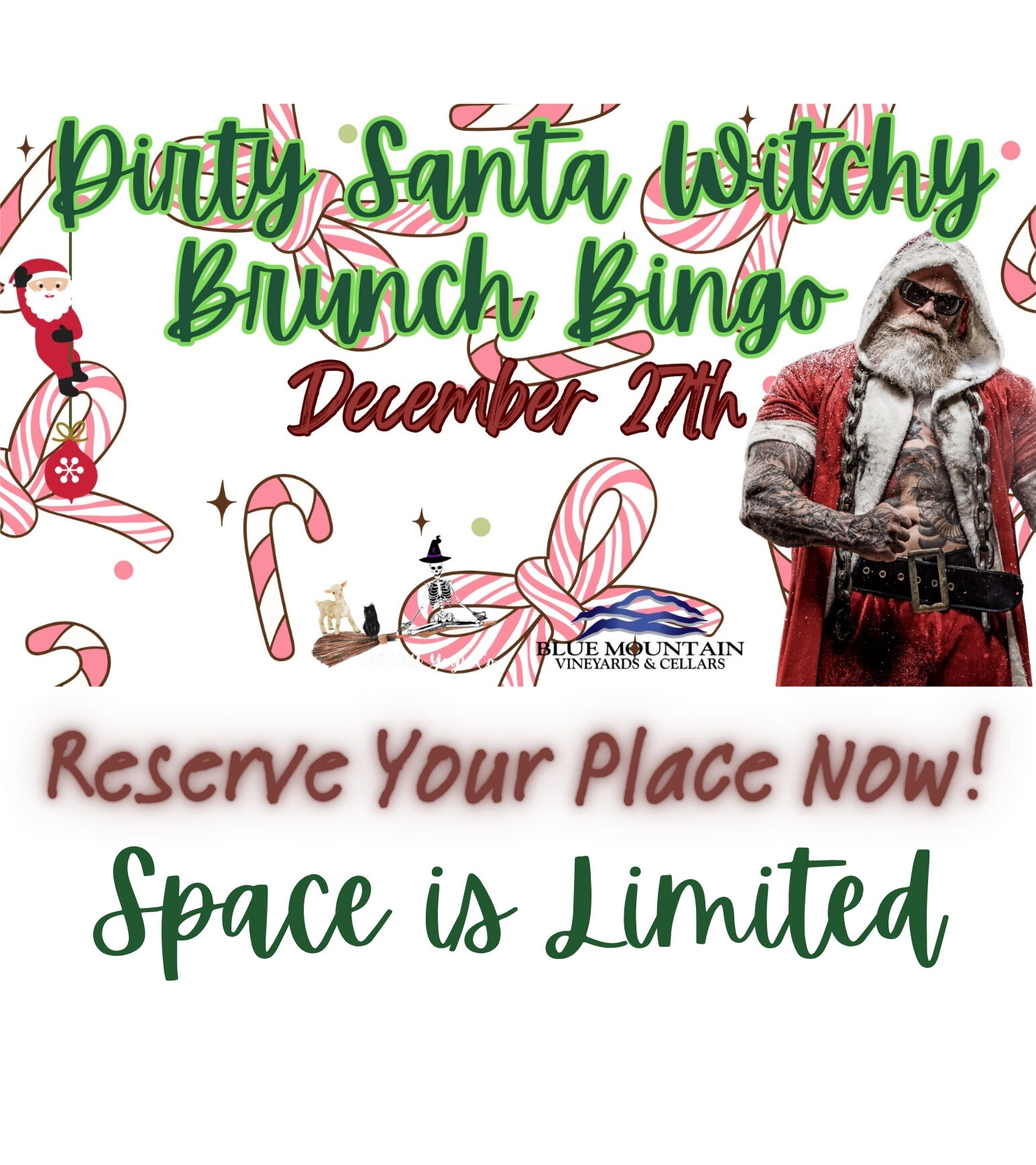 Dirty Santa Witchy Brunch – Saturday, December 27th