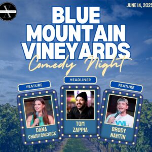Comedy Night with Tom Zappia- Saturday, June 14th