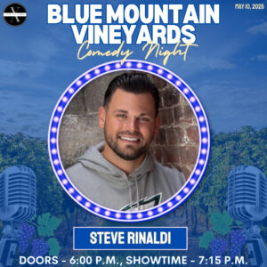 May Comedy Night with Steve Rinaldi - Saturday, May 10th