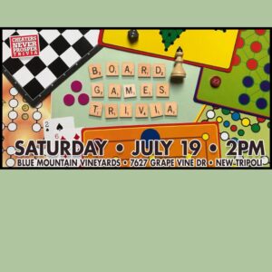 Board Games Trivia - Saturday, July 19th