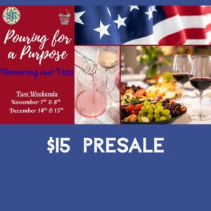 BCWT Pouring for a Purpose: Helping Vets - November 14/15