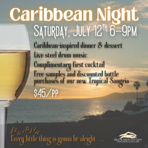 Caribbean Night - Saturday, July 12th