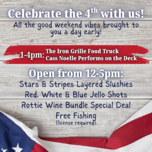 Celebrate the 4th of July with us!