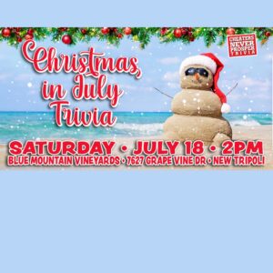 Christmas in July Trivia - Saturday, July 18th