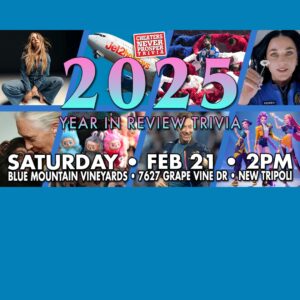2025 Year in Review Trivia - Saturday, February 21st