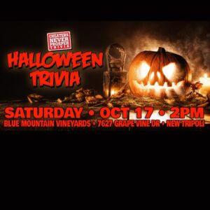 Halloween Trivia - Saturday, October 17th