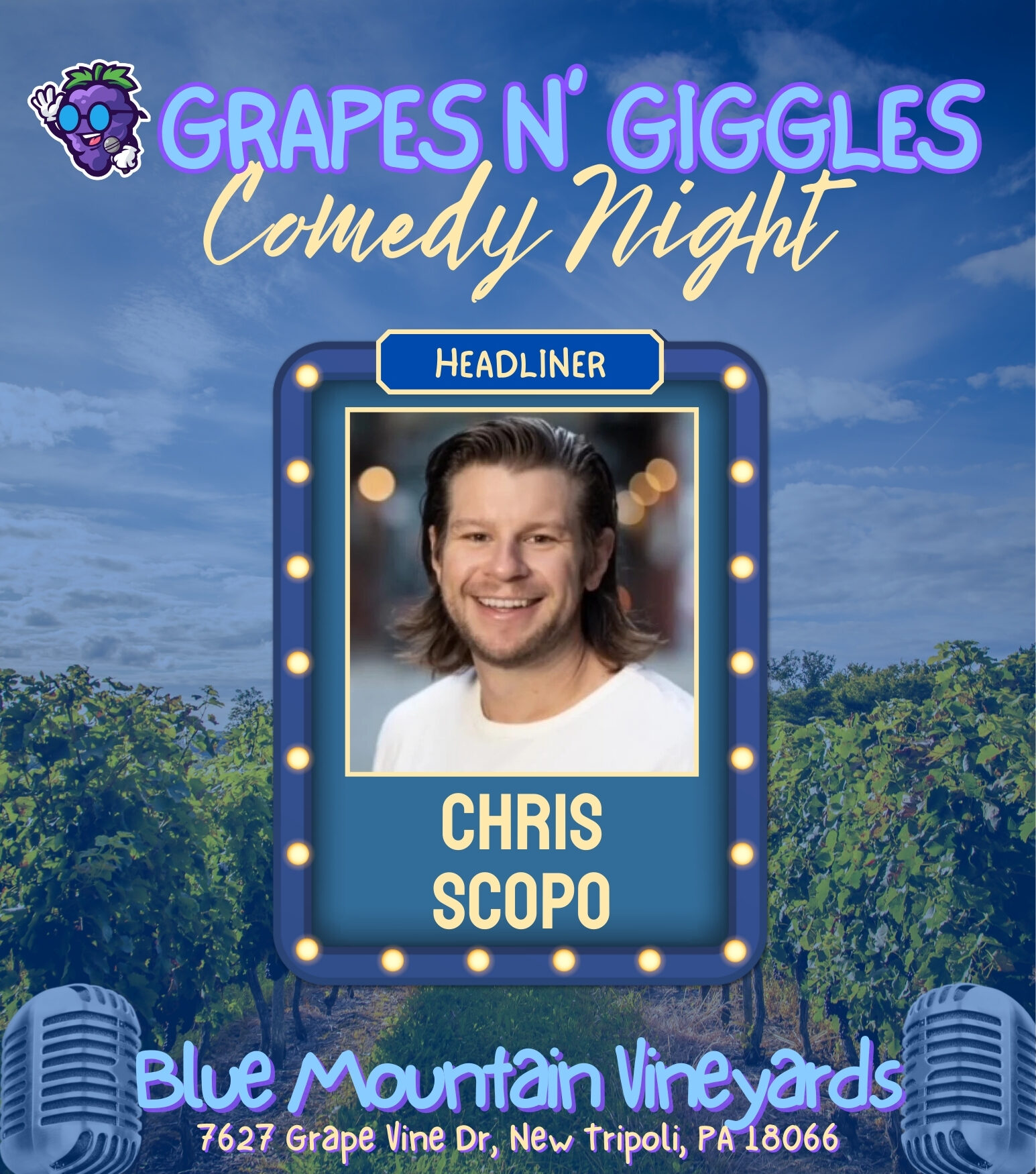 Comedy Night with Chris Scopo – Friday, April 17th