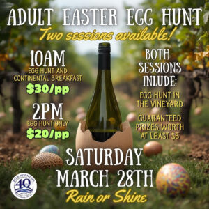 Adult Egg Hunt - Saturday, March 28th