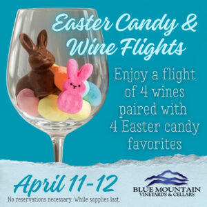 Wine & Easter Candy Flights - April 11th & 12th