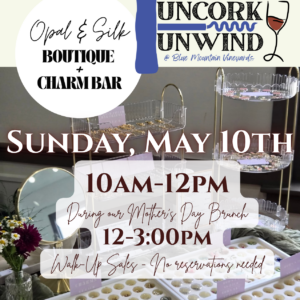 Opal & Silk Charm Bar Pop-Up - Sunday, May 10th