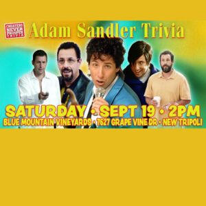 Adam Sandler Trivia - Saturday, September 19th