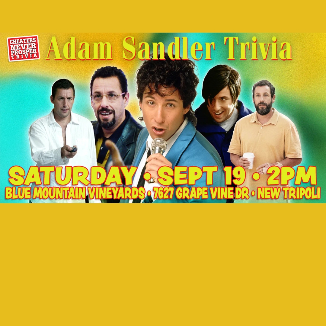Adam Sandler Trivia – Saturday, September 19th